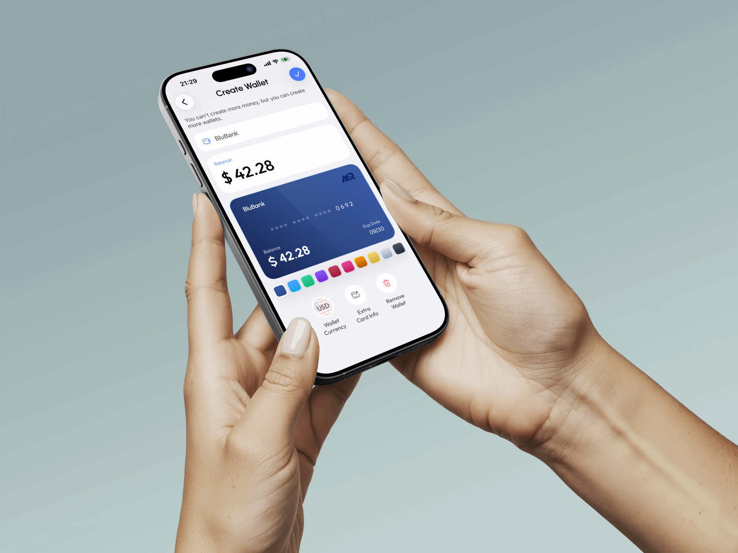 Penny Pilot App Mockup