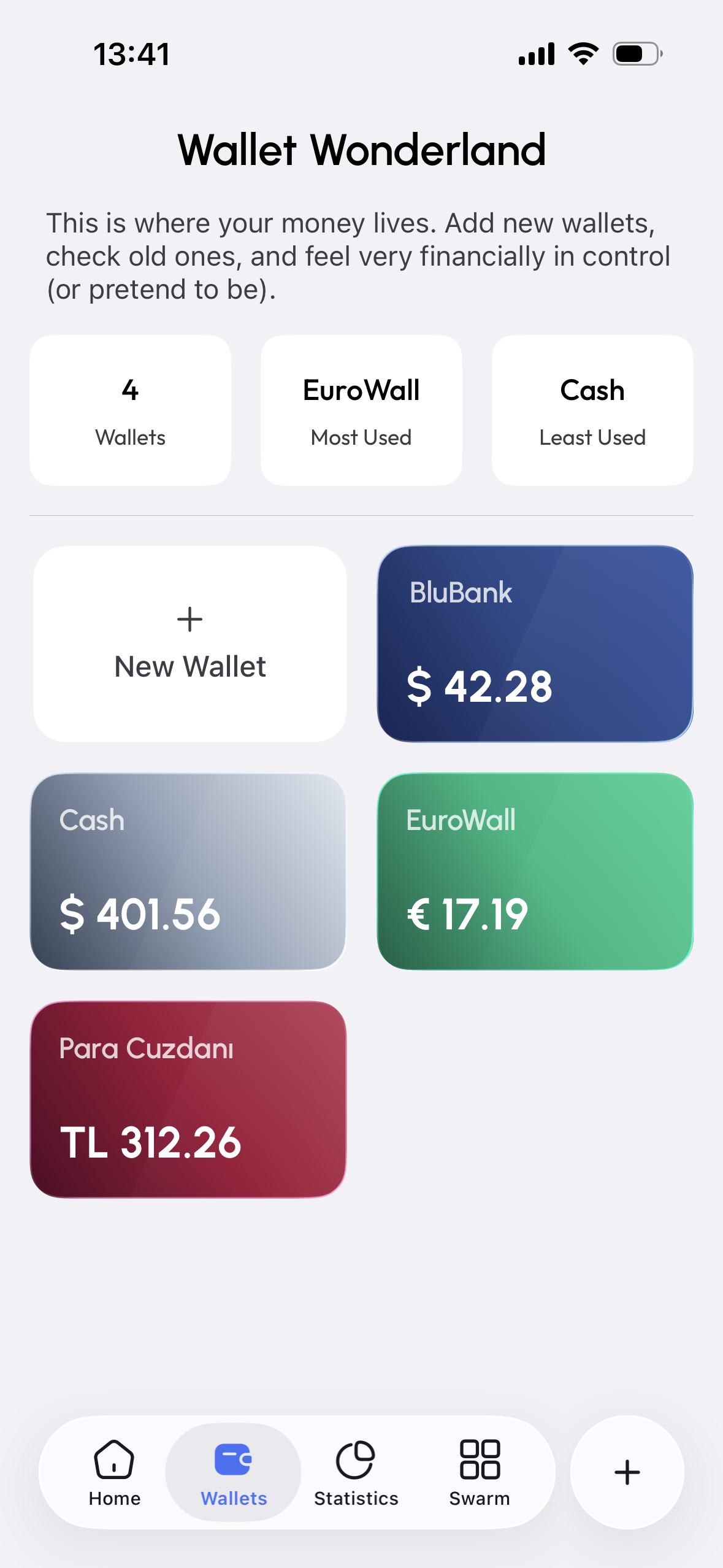 Wallet Interface Options